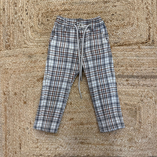 Pantalone quadro neonato