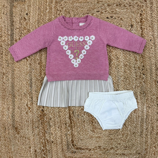 Abitino con mutandina neonata Guess
