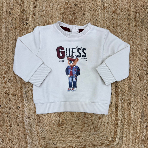 Felpa neonato Guess