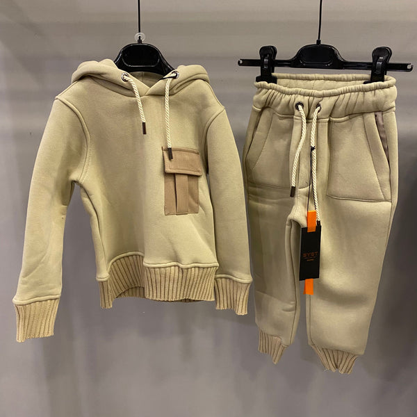 Completo felpa e pantalone pesante  2 a 16 anni