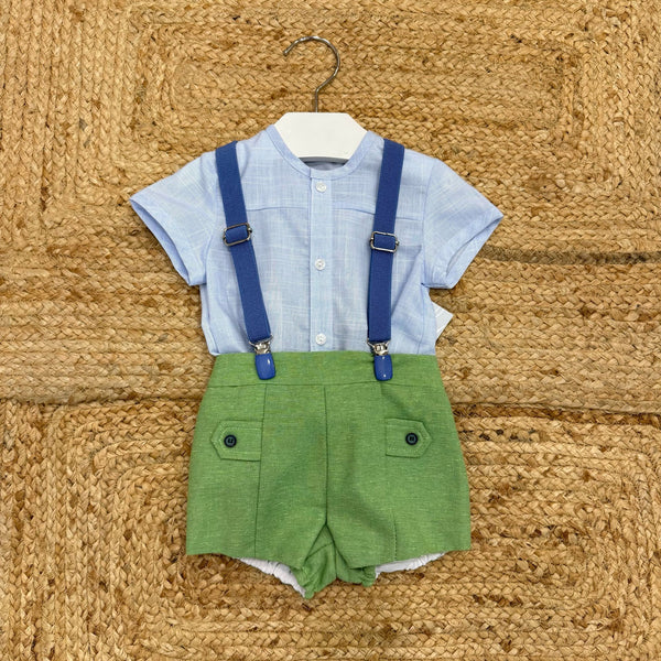 Completo con bretella neonato