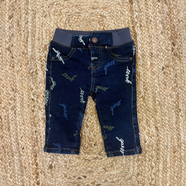 Jeans ricamo neonato Guess