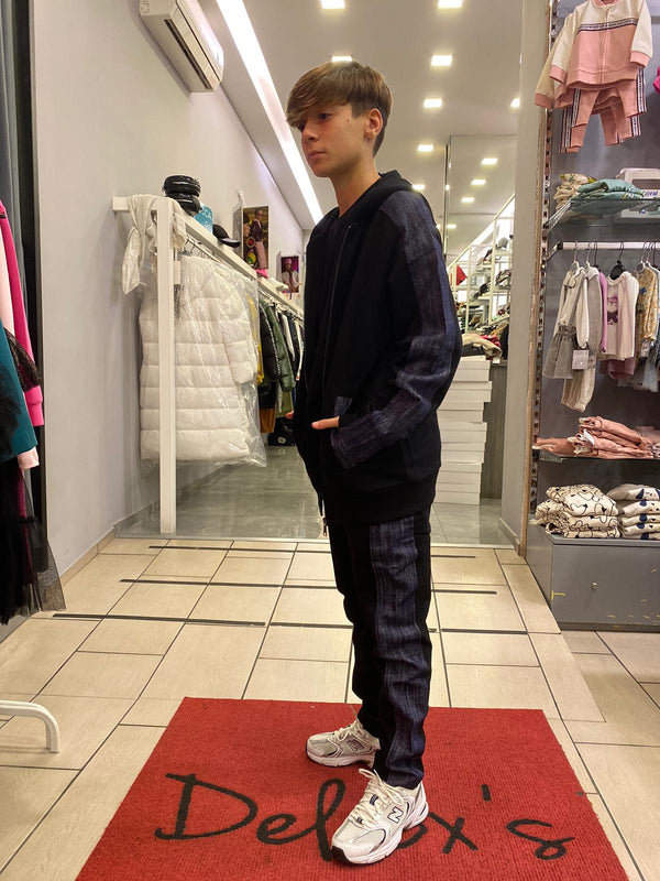Completo banda denim 2 a 16 anni