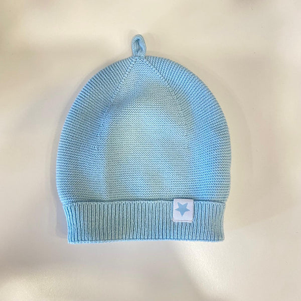 Cappello in cotone organico azul medio