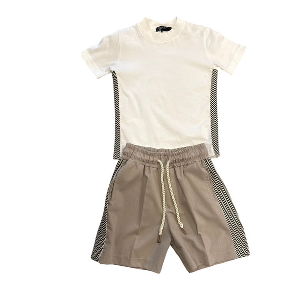 Completo banda shirt e bermuda 2-16 anni