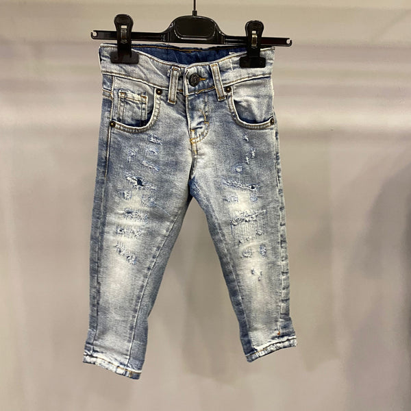 Jeans con rotture chiaro 2 a 16 anni