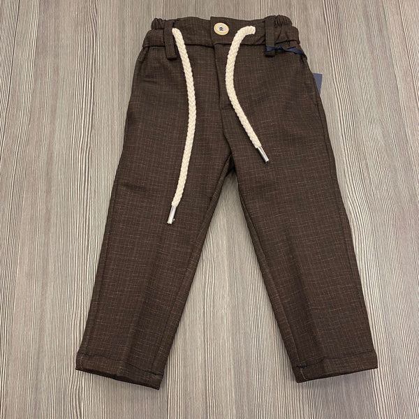 Pantalone elegante marrone scuro 12m a 30 m