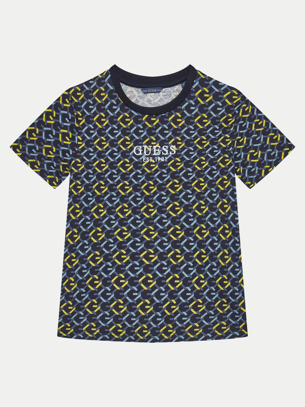 T-shirt con logo ragazzo