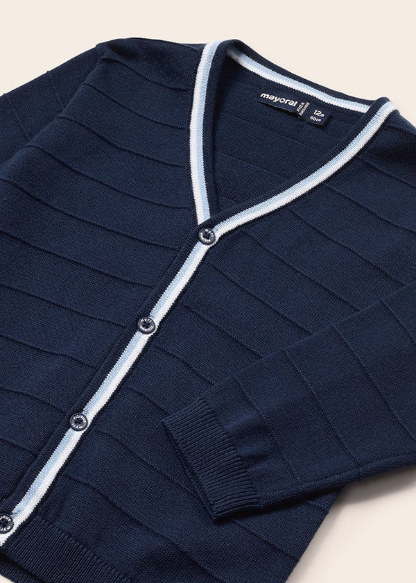 Elegant tricot cardigan 1374 marine 