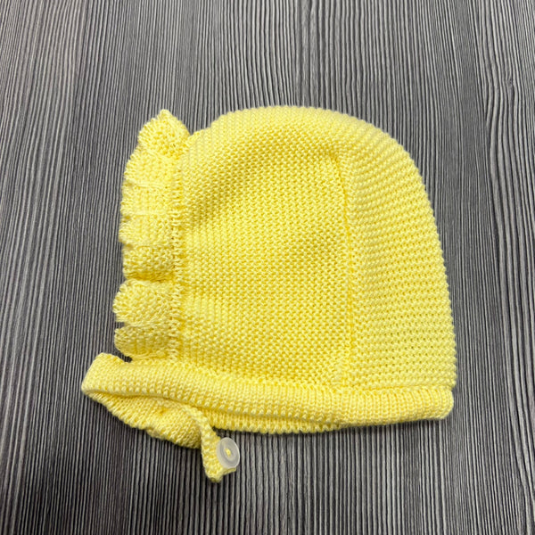 Cuffia neonato Juliana amarillo