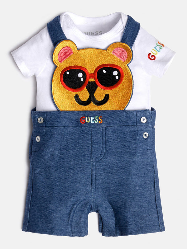 GUESS bear body suit and playsuit