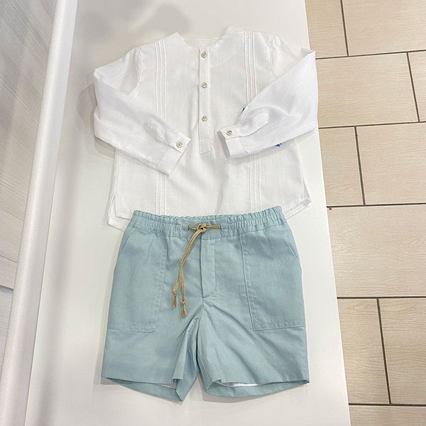 CAMILA teal outfit 2-8 years 1219