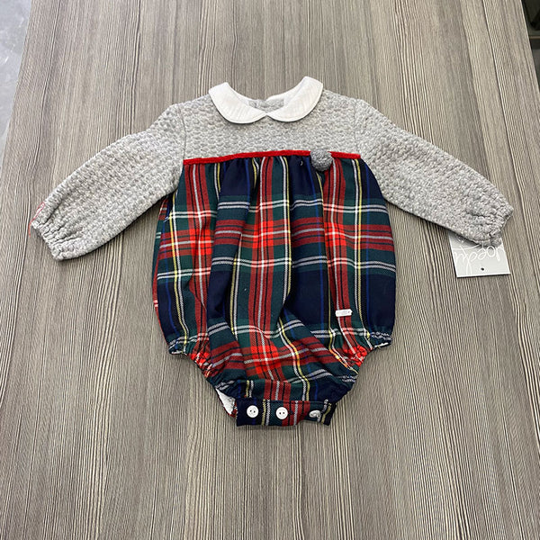 Pagliaccetto tartan CASCABEL 3m a 24m