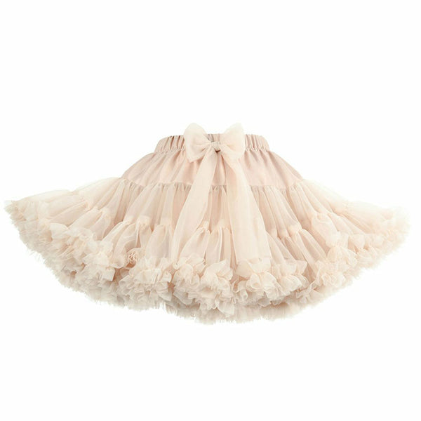 Gonna in tulle CAPPUCCINO