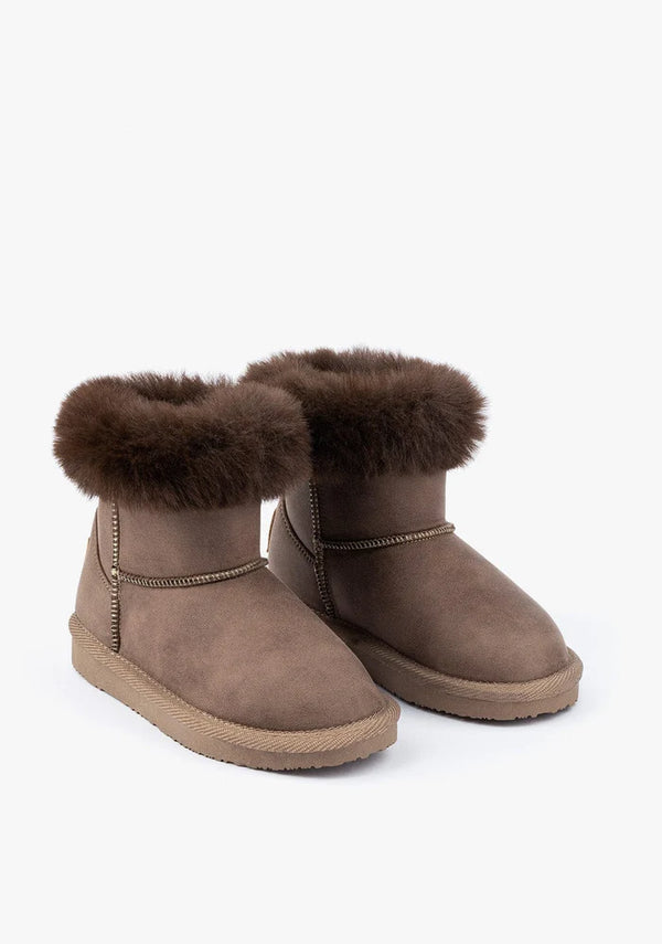 Stivali per bambina Taupe napatec 28/38