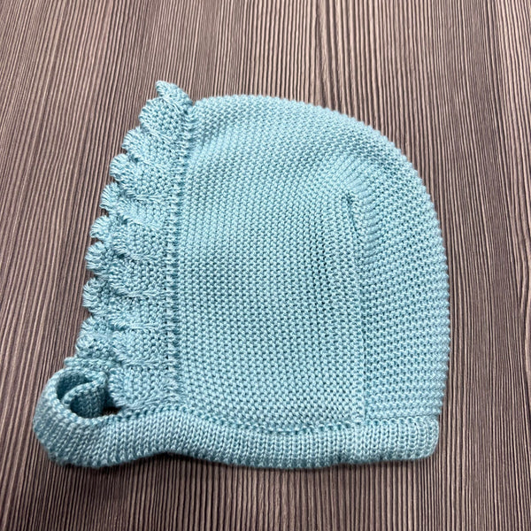 Cuffia estiva verde agua