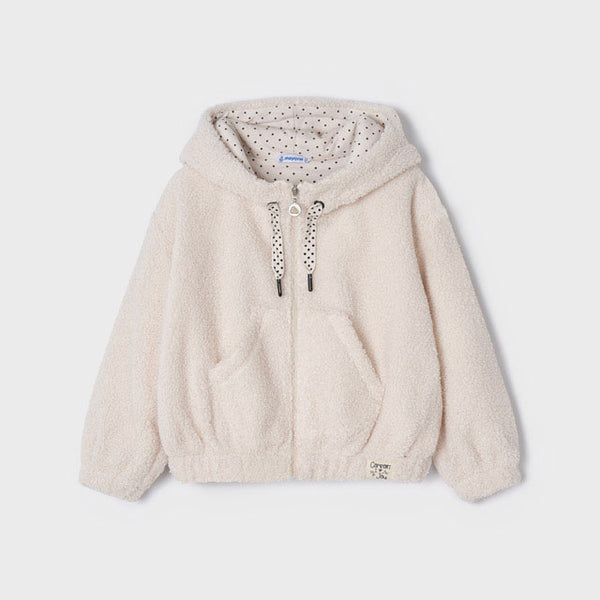 Sweatshirt with zip for girl 04496 