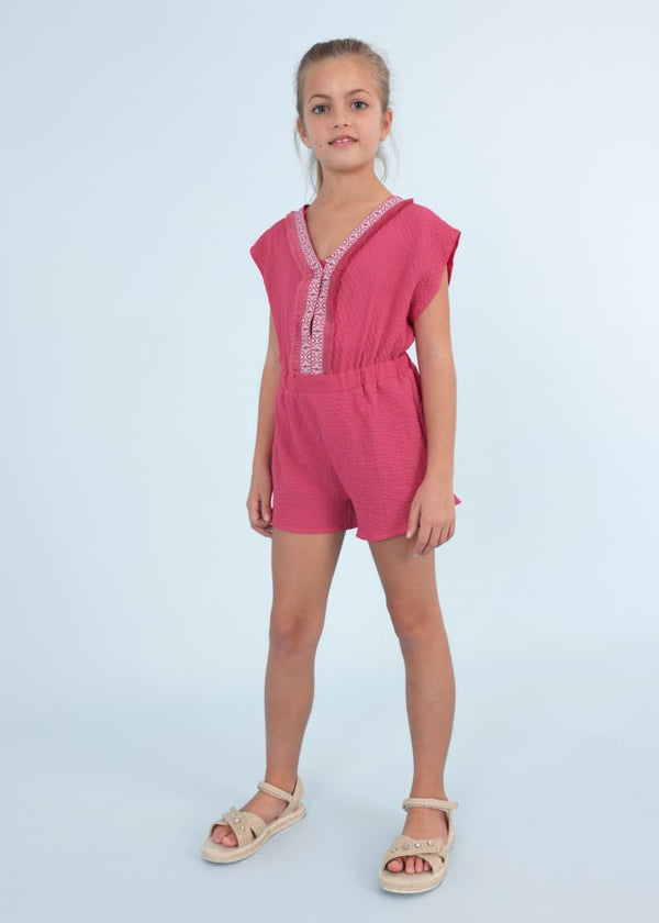 Girl's caftan model suit 6847 pink 10-16 years 10-16 years 